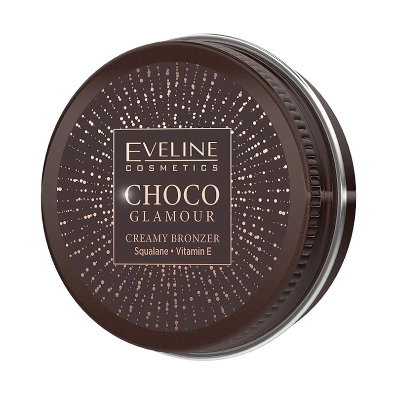 Кремовий бронзер для обличчя Eveline Cosmetics Choco Glamour Creamy Bronzer 02, 20 г